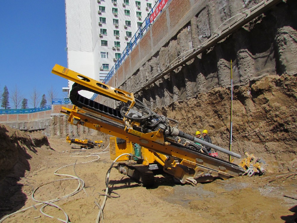 Urban Foundation Pit Slope Anchoring Drilling Case